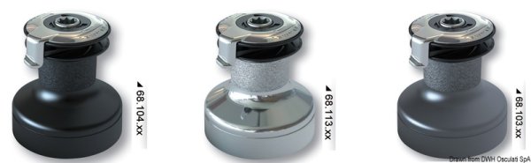 Winch Lewmar Evo 15ST nero - 68.104.15